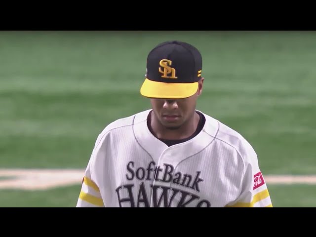 【6回表】ホークス・ミランダ ベテラン強打者から空振り三振を奪う!! 2019/6/11 H-T