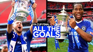 Download lagu EVERY FA Cup final goal scored by Chelsea! | All the goals mp3