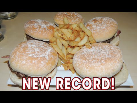 40oz Burger Challenge RECORD in Northern Ireland!!