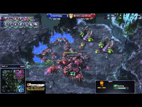 Snute vs. Happy - ZvT - Game 1 - StarCraft 2