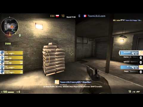 ESC vs LDLC.com - RAW Match Highlight  - DreamHack Summer 2013 CS:GO