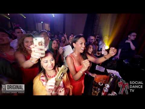 Dancing on the stage during La Maxima 79 Concert | The Original Latin Dance Congress 2019 (Bangkok)