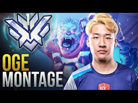 OGE - RANK 1 KOREAN TANK GOD - Overwatch Montage