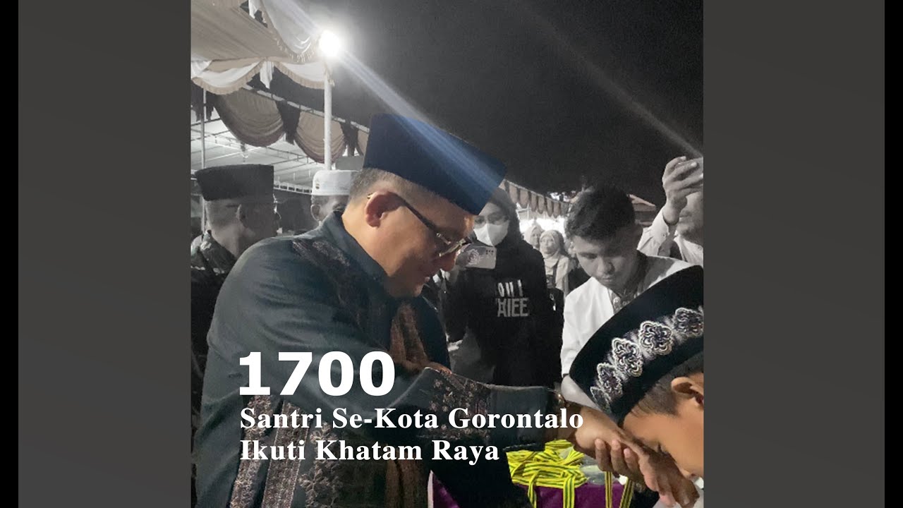 1700 Santri Se Kota Gorontalo Ikuti Khatam Raya, Ini Pesan Marten