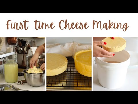 Make Cheddar Cheese with Clabber & Raw Milk | Natural Cheesemaking Recipe