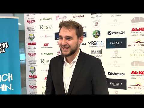 "It's just nice to have the opportunity" | Nikita Meshkovs on drawing Magnus Carlsen | ECCC 2022