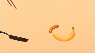 ソーセージを乗せるゲーム　ソーセージについての奇妙なゲーム　します