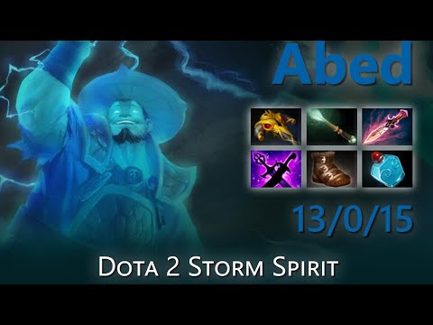 "Abed" 13/0/15 | Dota 2 Storm Spirit highlights