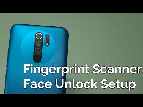 Redmi 9 Prime Fingerprint Scanner, Face Unlock Setup & Working