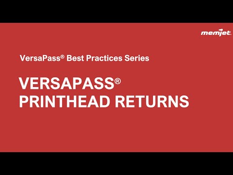 PRINTHEAD HANDLING & RETURNS