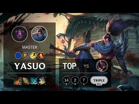 Yasuo Top vs Darius   EUW Master Patch 10 22