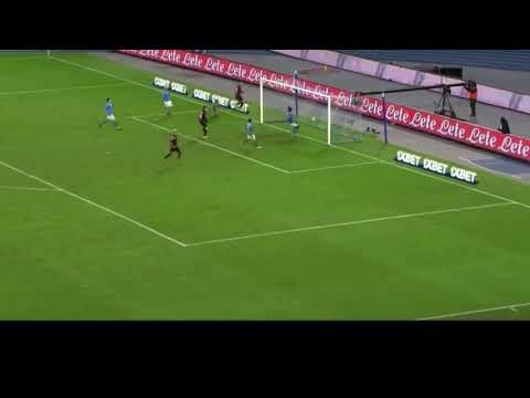 Hauge goal vs Napoli