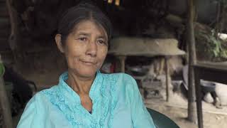 Doña Dora Gómez cuenta su experiencia sobre medidas de adaptación al cambio climático