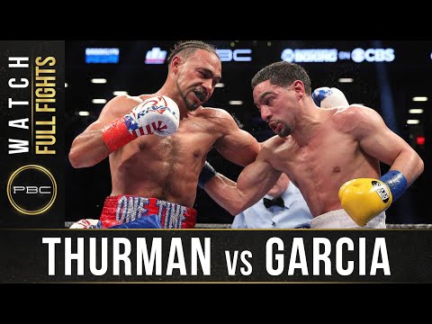 Thurman vs Garcia FULL FIGHT: March 4, 2017 - PBC on Showtime