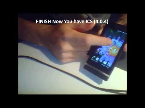 comment installer ice cream sandwich sur xperia u