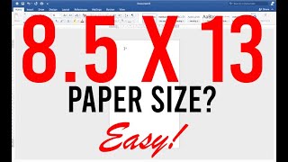 Creating a Custom Paper Size in Microsoft Word in Mac (2022)