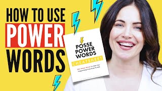 How To Use Power Words To Become A Better Copywriter
