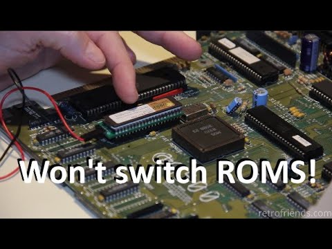 Amiga ROM Switcher Repair - Won't switch ROMs!