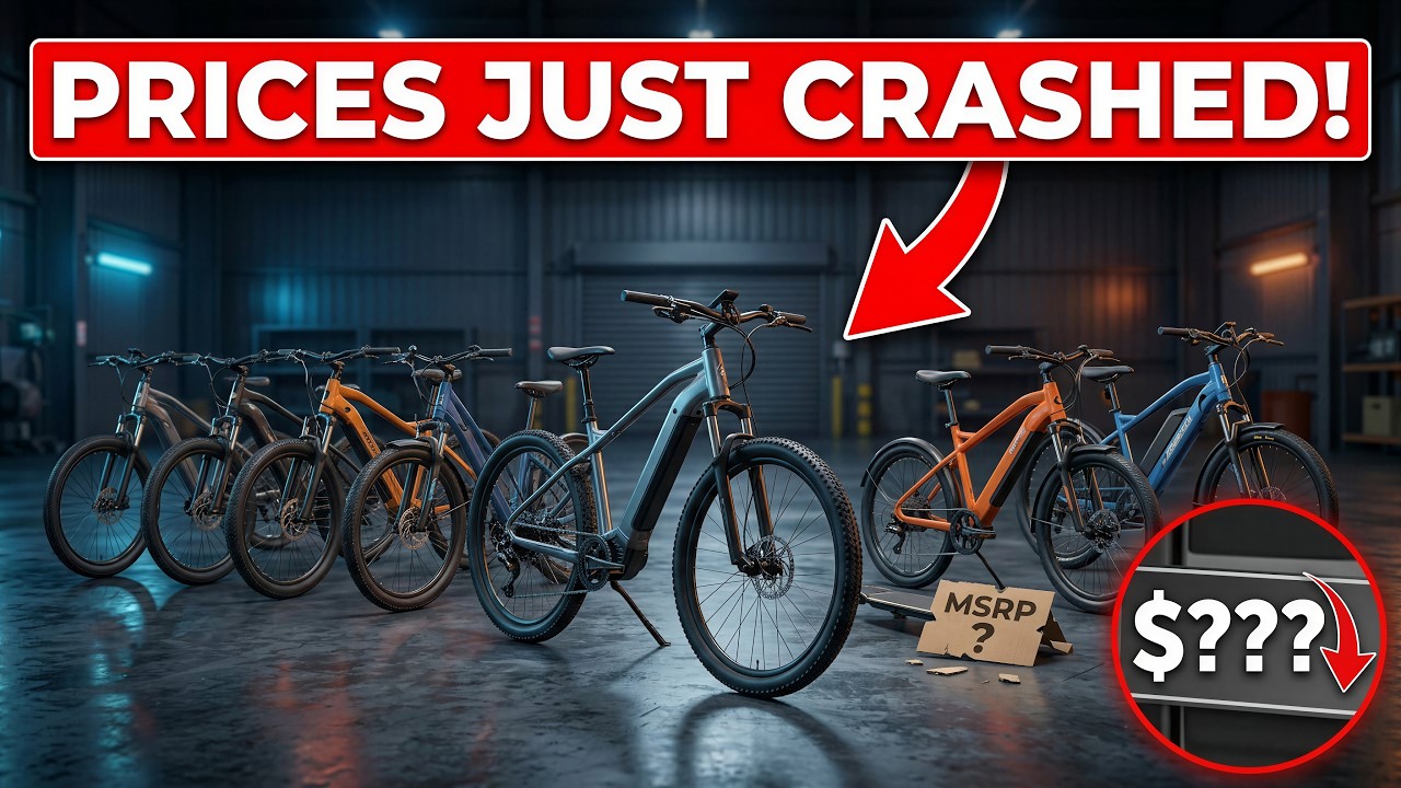 8 E-Bike Prices Just COLLAPSED… And It’s Causing CHAOS!