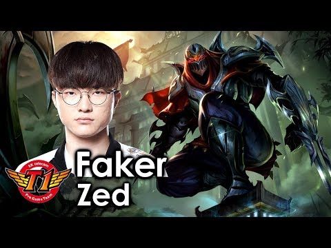 Faker picks Zed