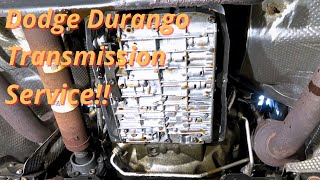 Dodge Durango : Transmission Filter & Fluid Change
