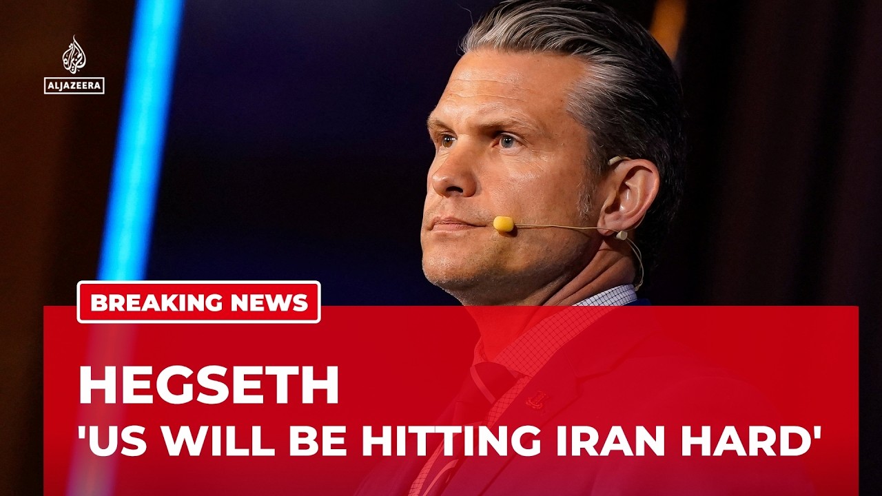 US military will be hitting Iran hard : Hegseth