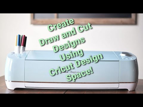 How to create a "Draw and Cut" design with Cricut...