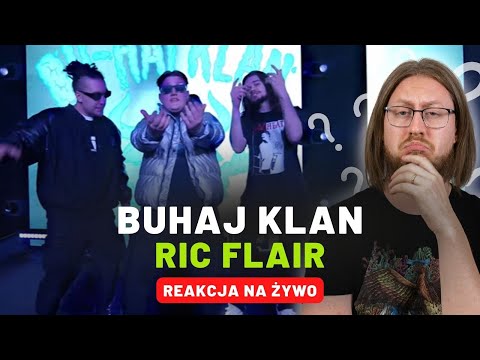 BUHAJ KLAN "RIC FLAIR" | REAKCJA NA ŻYWO 🔴