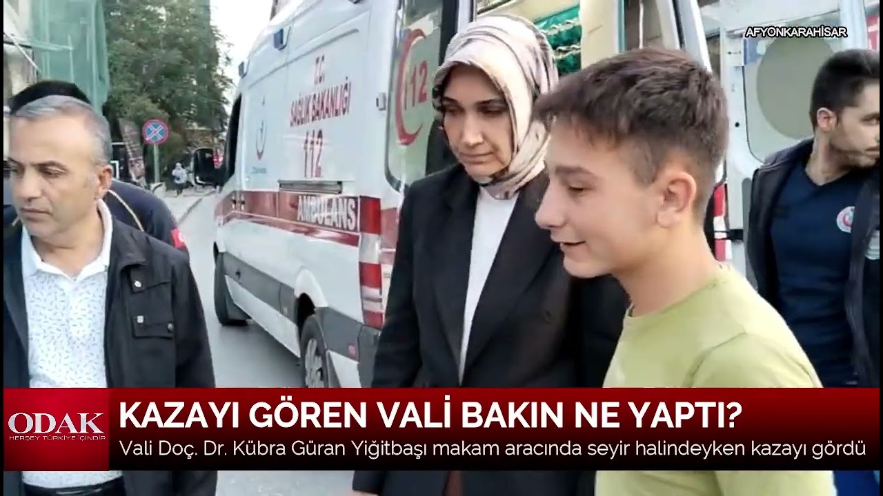 Kazayı gören Vali bakın ne yaptı?