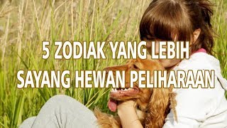 5 Zodiak Lebih Sayang Hewan Peliharaan daripada Pasangan