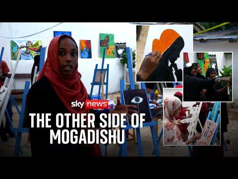 The side of Mogadishu the world doesn’t see: Art, music and hope amid the chaos
