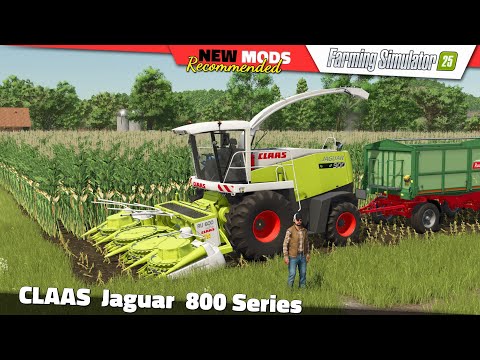 FS25 | CLAAS Jaguar 800 Series - Farming Simulator 25 Mods Review