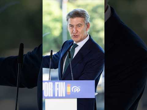 FEIJÓO promete construir un millón de viviendas si llega a la presidencia #shorts