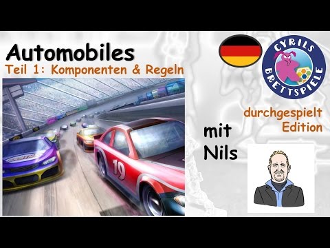Cyrils Brettspiele - Automobiles (S105E01) - Komponenten & Regeln