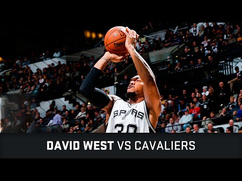 David West Highlights: 13 points vs Cavaliers (14.01.2016)
