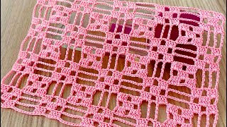 ✨Different Styles of Crochet🌟 Pattern Tutorial Suitable for Many Projects