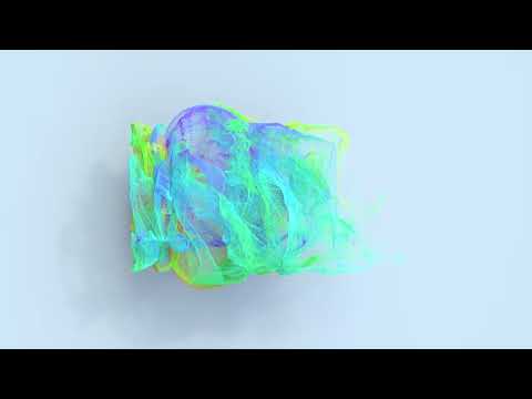 TEST - Particles advection | Houdini | karma XPU render