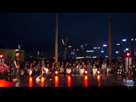 Top 16 Ming VS Stone｜1on1 Freestyle Battle｜High Schoolers Asian Hip Hop Championship 2017 Asia Final