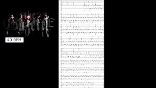 the GazettE - PEOPLE ERROR piano TAB