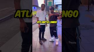 RAPPER EXPLAINS ATLANTA SLANG #shorts #shortvideo #nyc #reels