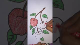 Learn to Draw Cute Apples for Kids | Easy Step-by-Step Tutorial