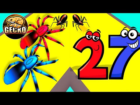 Play High Score in Number Master, Insect Evolution Run  - Blob Mobile Games Walkthrough