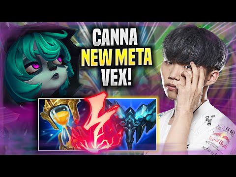 CANNA TRIES NEW META WITH VEX! - NS Canna Plays Vex TOP vs Akali! | Season 2022