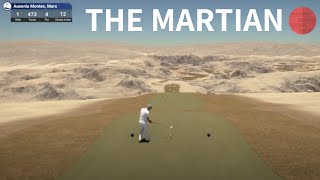 Playing a MARS Themed Golf Course!!!
