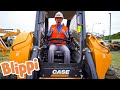 Blippi Explores A Skid Steer Educational Videos For Kids