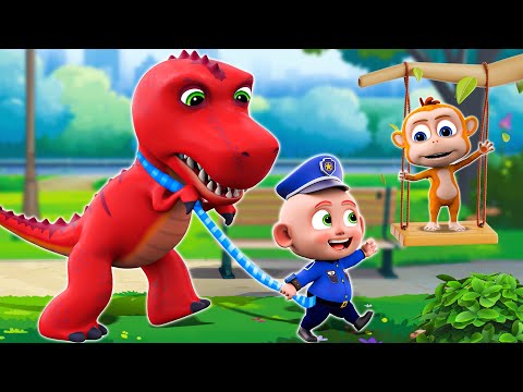 My Favourite Dinosaur 🦖 | The Dinosaur Song - Funny Song | More Nursery Rhymes & Kids Song