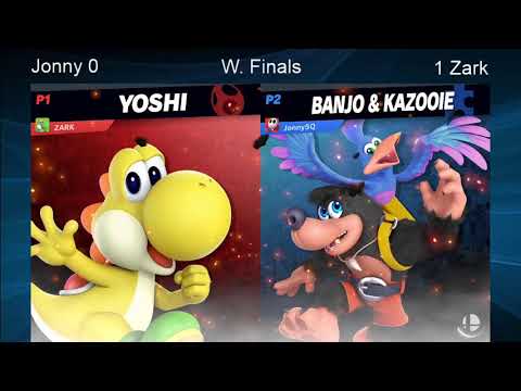 CWA Wifi Weekly 34 - JonnySQ (Mii Gunner, Banjo & Kazooie) vs Zark (Yoshi) Winners Finals