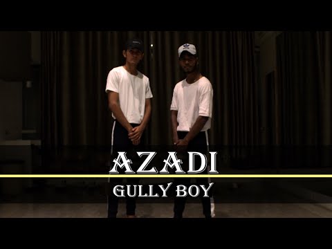Dhairya Laladia Azadi- Gully Boy || Dhairya Laladia Dance Choreography 