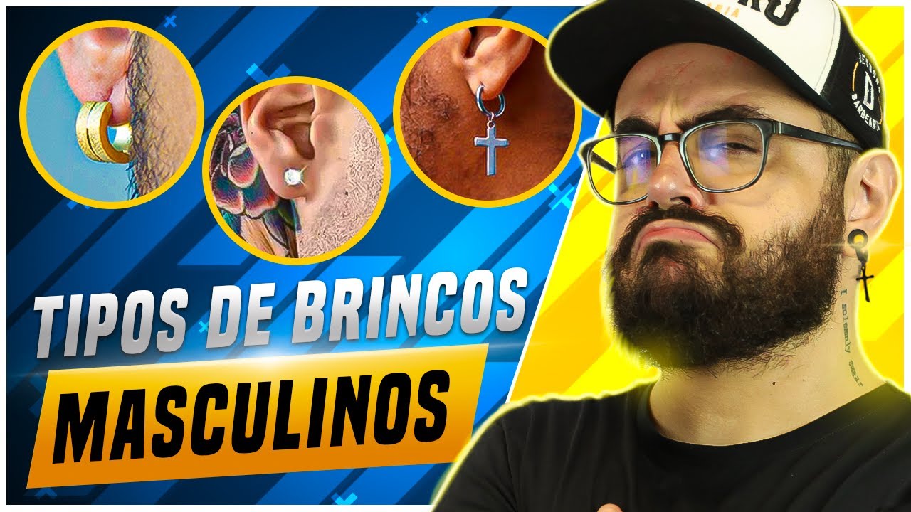 Watch Now 101 TIPOS de BRINCOS MASCULINOS (e como usar) | Moda Masculina 2023 101 TIPOS de BRINCOS MASCULINOS (e como usar) | Moda Masculina 2023