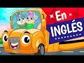 LAS RUEDAS DEL AUTOBUS En Inglés Canciones Infantiles The Wheels On The Bus